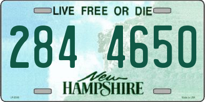 NH license plate 2844650