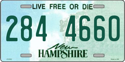 NH license plate 2844660