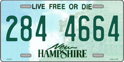 NH license plate 2844664