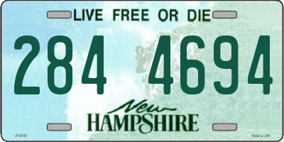 NH license plate 2844694