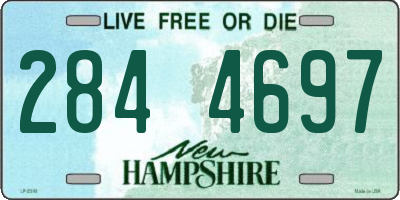 NH license plate 2844697