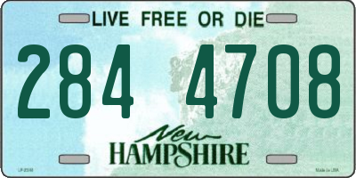 NH license plate 2844708