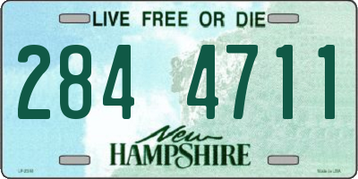 NH license plate 2844711