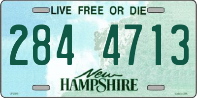 NH license plate 2844713