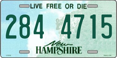 NH license plate 2844715