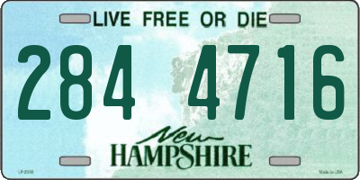 NH license plate 2844716