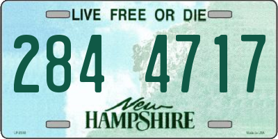 NH license plate 2844717