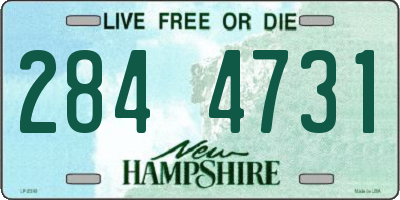 NH license plate 2844731