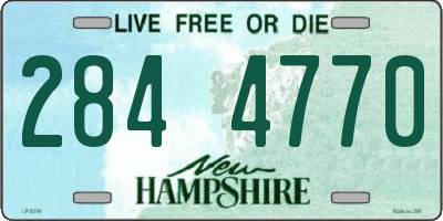 NH license plate 2844770