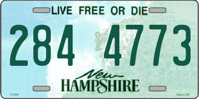 NH license plate 2844773