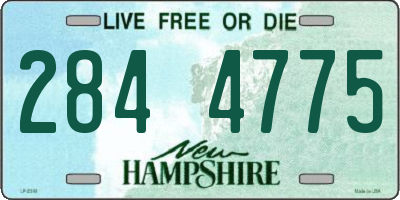 NH license plate 2844775