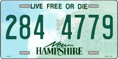 NH license plate 2844779