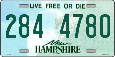 NH license plate 2844780