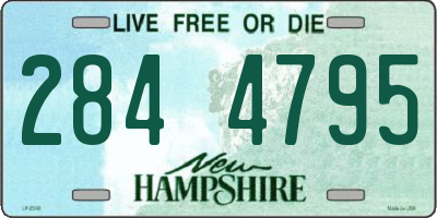 NH license plate 2844795