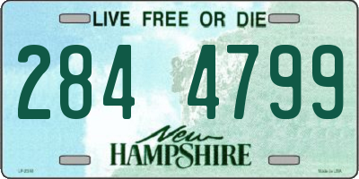 NH license plate 2844799