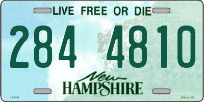 NH license plate 2844810