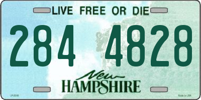 NH license plate 2844828