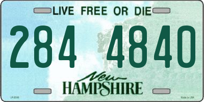 NH license plate 2844840