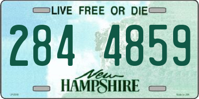NH license plate 2844859