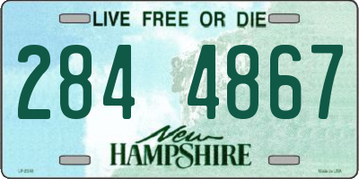 NH license plate 2844867