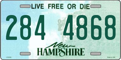 NH license plate 2844868