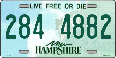 NH license plate 2844882