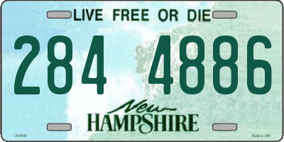 NH license plate 2844886