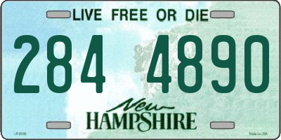 NH license plate 2844890