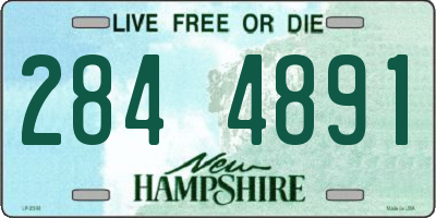 NH license plate 2844891