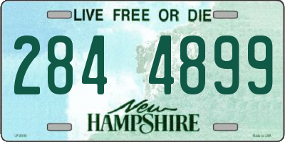 NH license plate 2844899