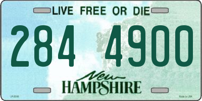 NH license plate 2844900
