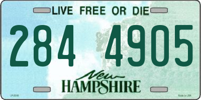 NH license plate 2844905