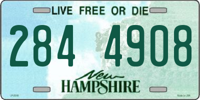 NH license plate 2844908