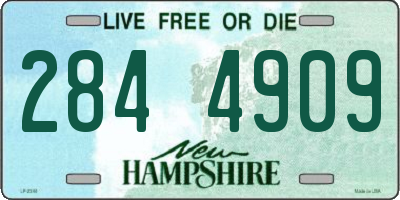 NH license plate 2844909