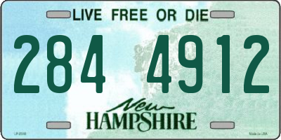 NH license plate 2844912
