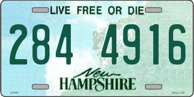 NH license plate 2844916