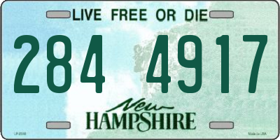 NH license plate 2844917