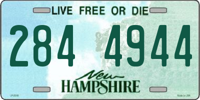 NH license plate 2844944