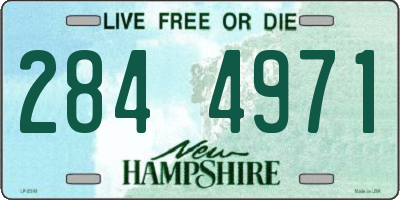 NH license plate 2844971