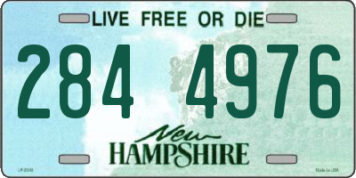 NH license plate 2844976
