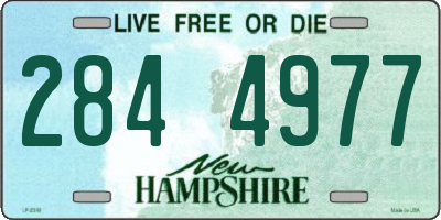 NH license plate 2844977