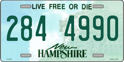 NH license plate 2844990