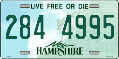 NH license plate 2844995