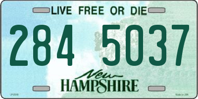 NH license plate 2845037