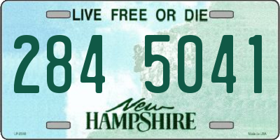 NH license plate 2845041