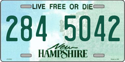 NH license plate 2845042