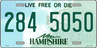 NH license plate 2845050
