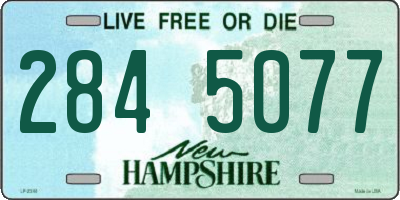 NH license plate 2845077