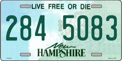 NH license plate 2845083