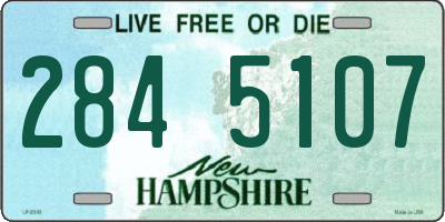 NH license plate 2845107
